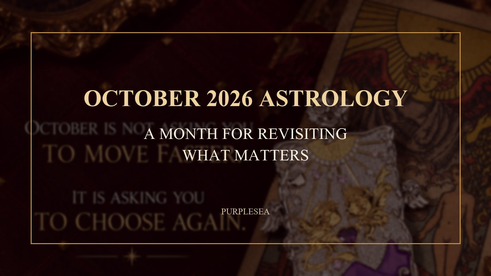 October 2026 astrology — the Libra New Moon and new relationship terms