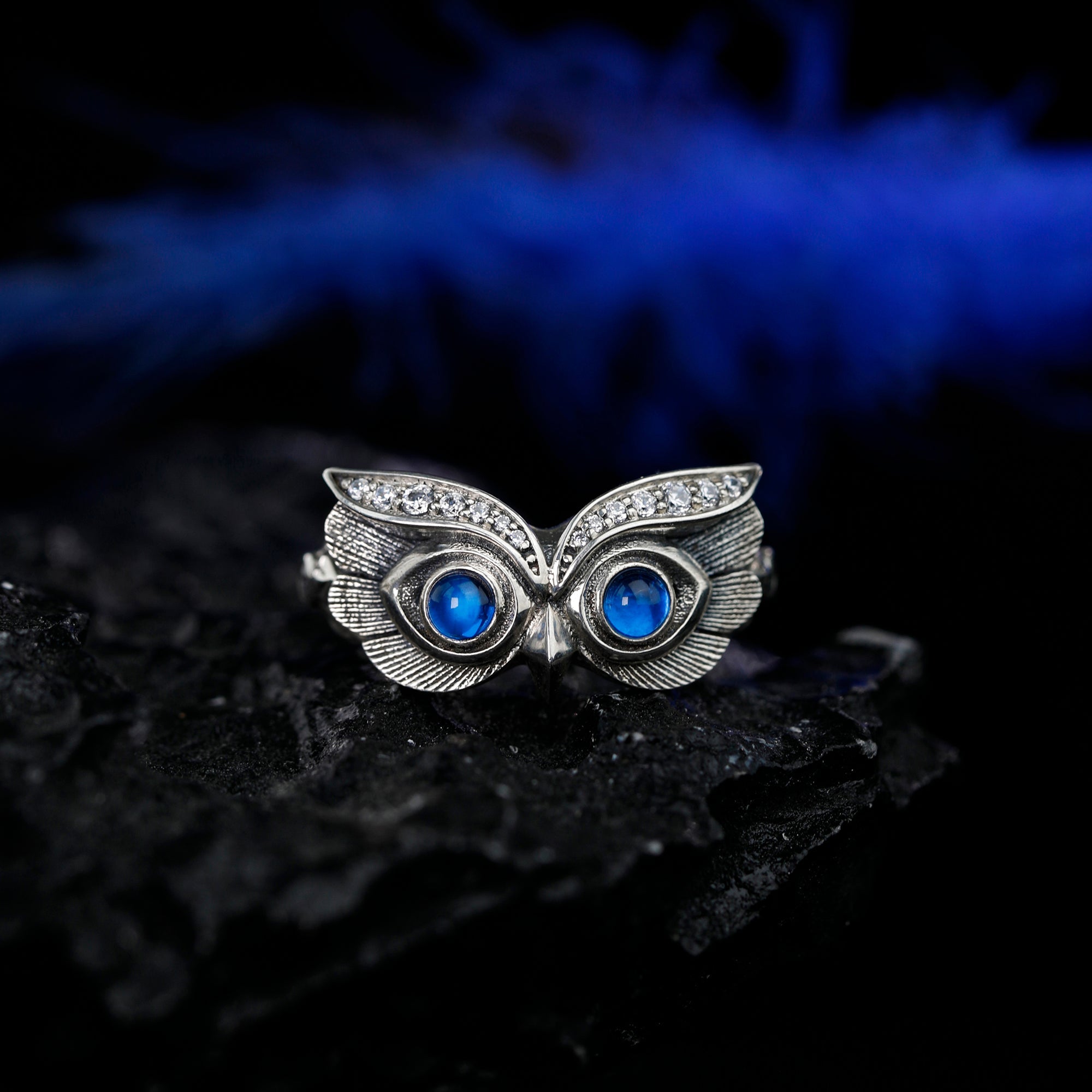 The Wisdom Within: The PurpleSea Owl Ring