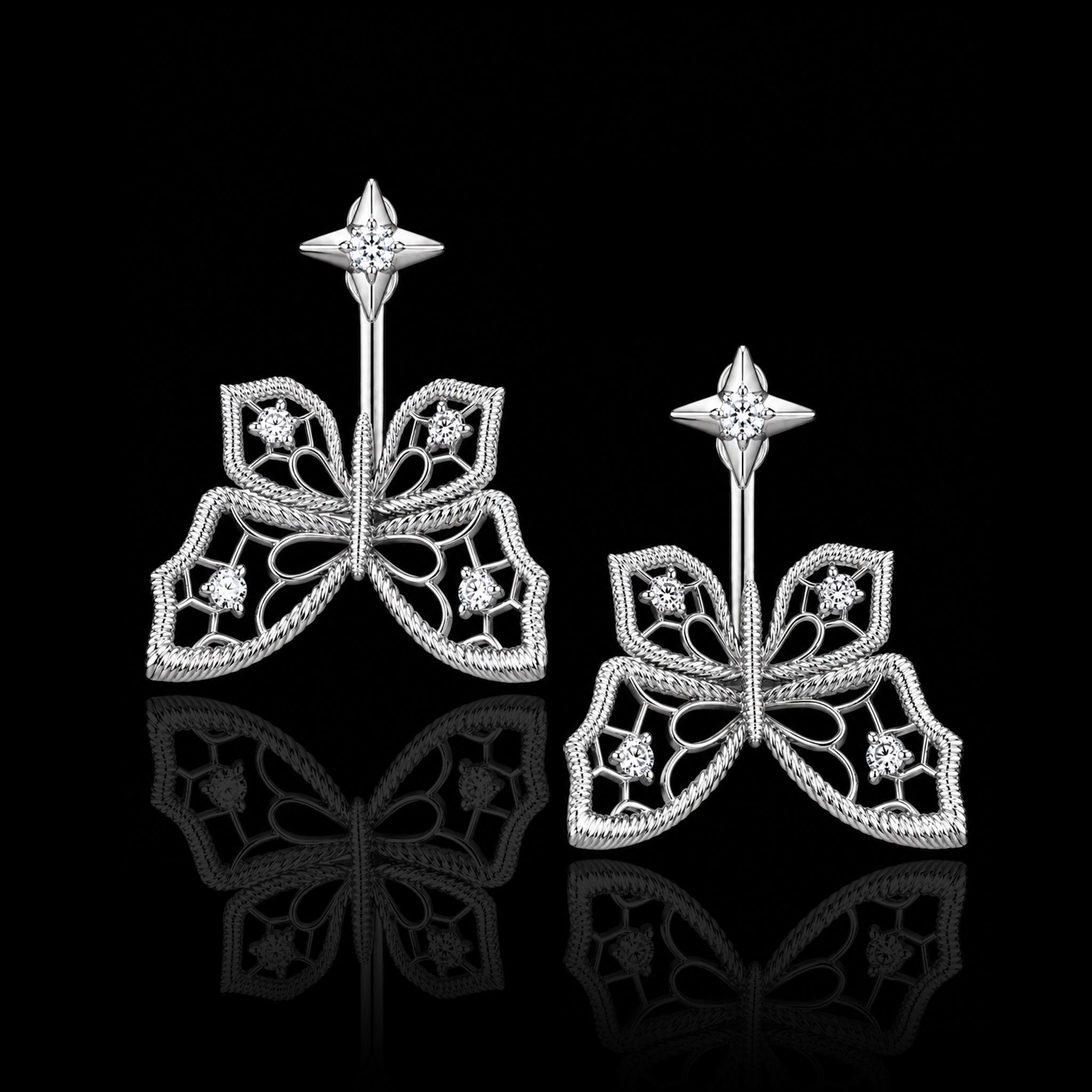 Butterfly Stud Earrings