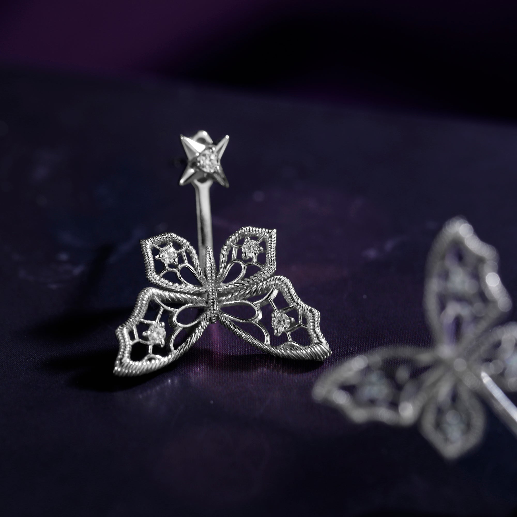 Butterfly Stud Earrings