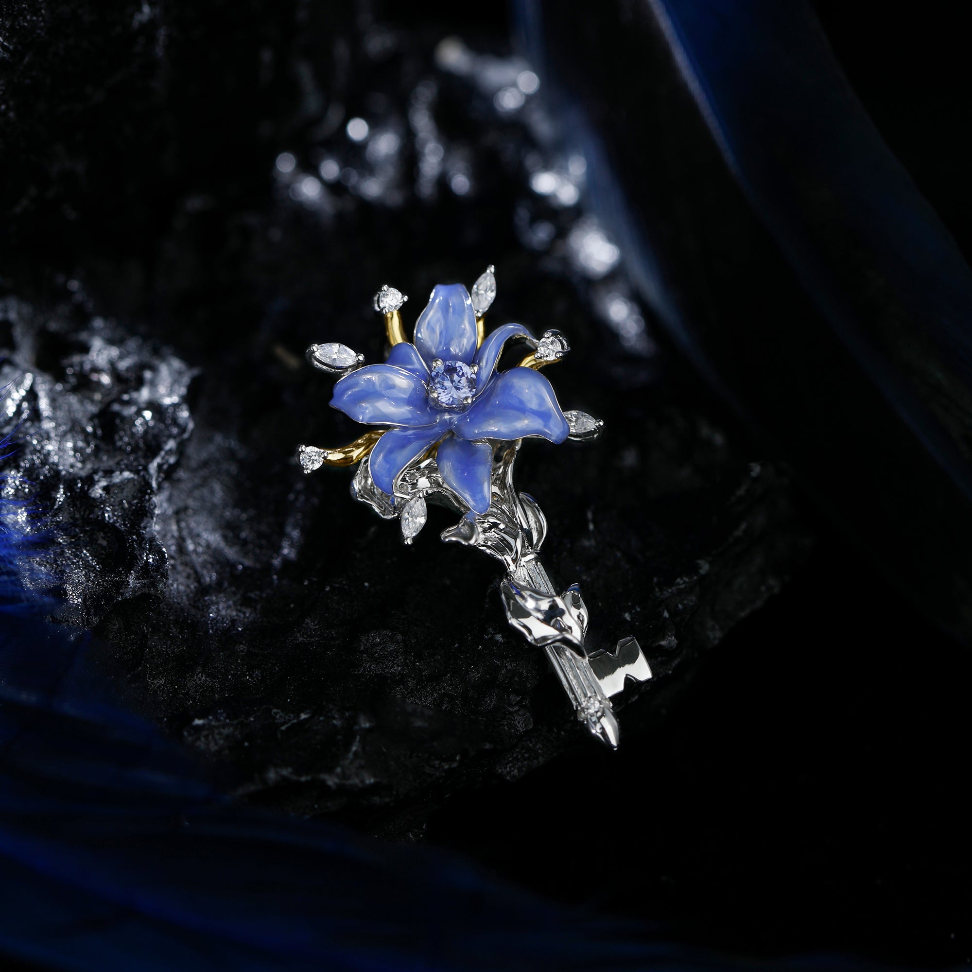 Hierophant Lily Pendant