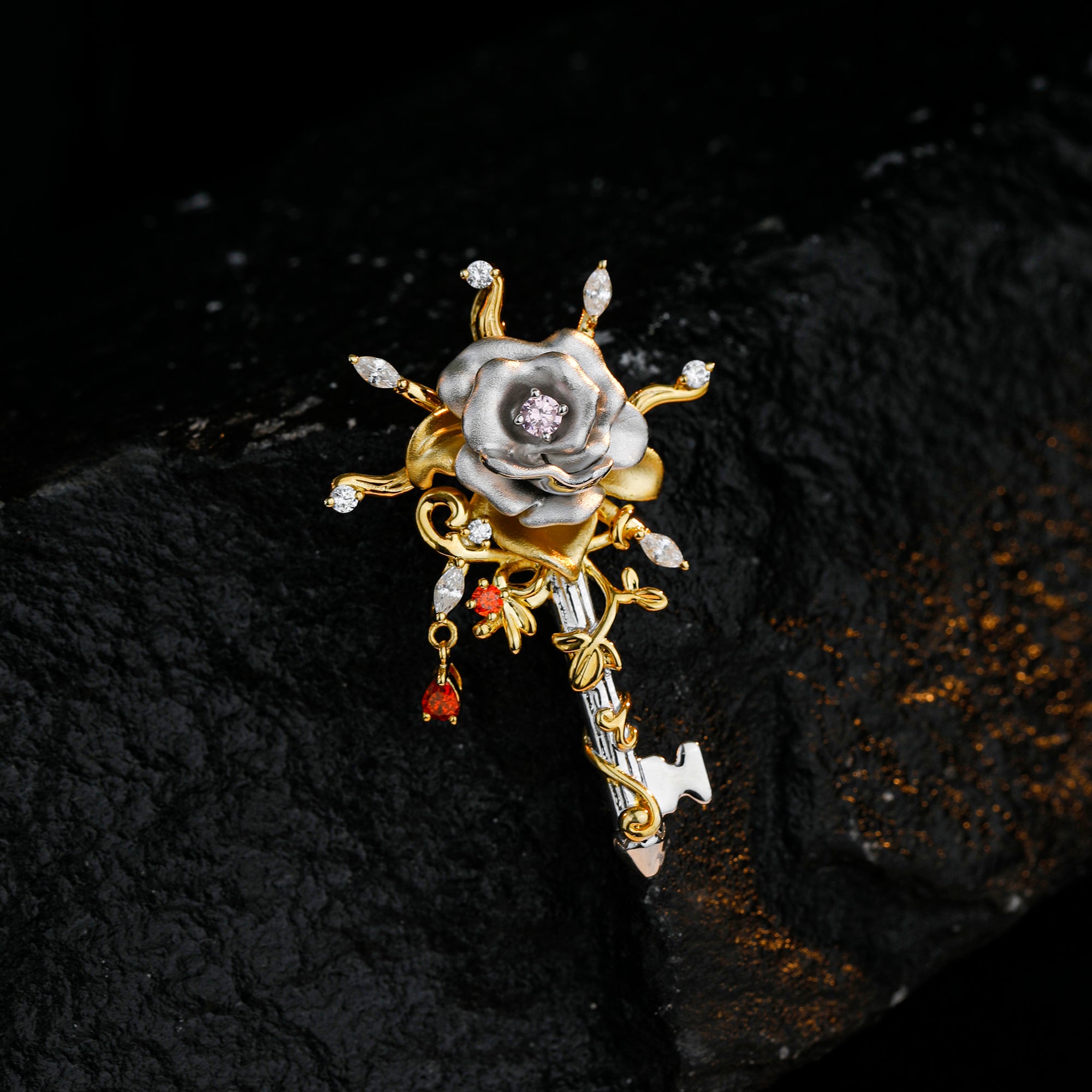 Hierophant Rose Pendant