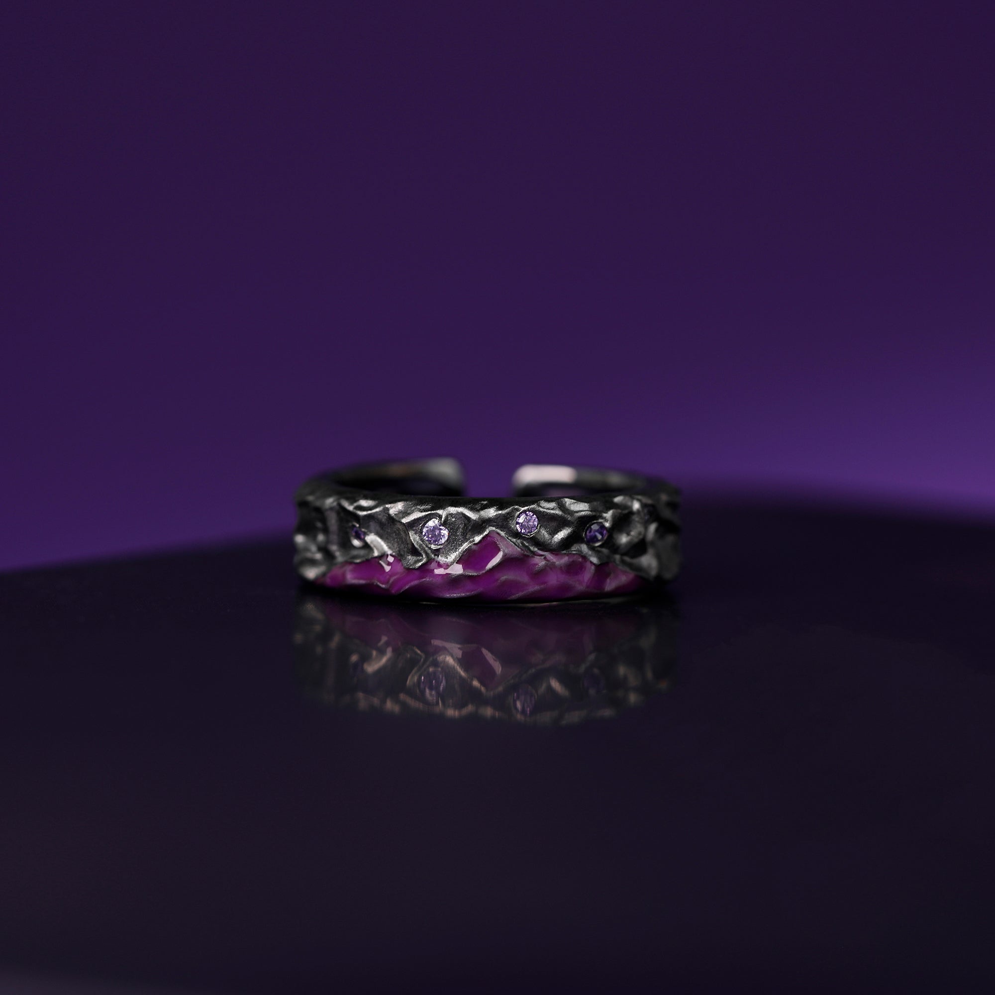 Lovers Couple Ring - Slim