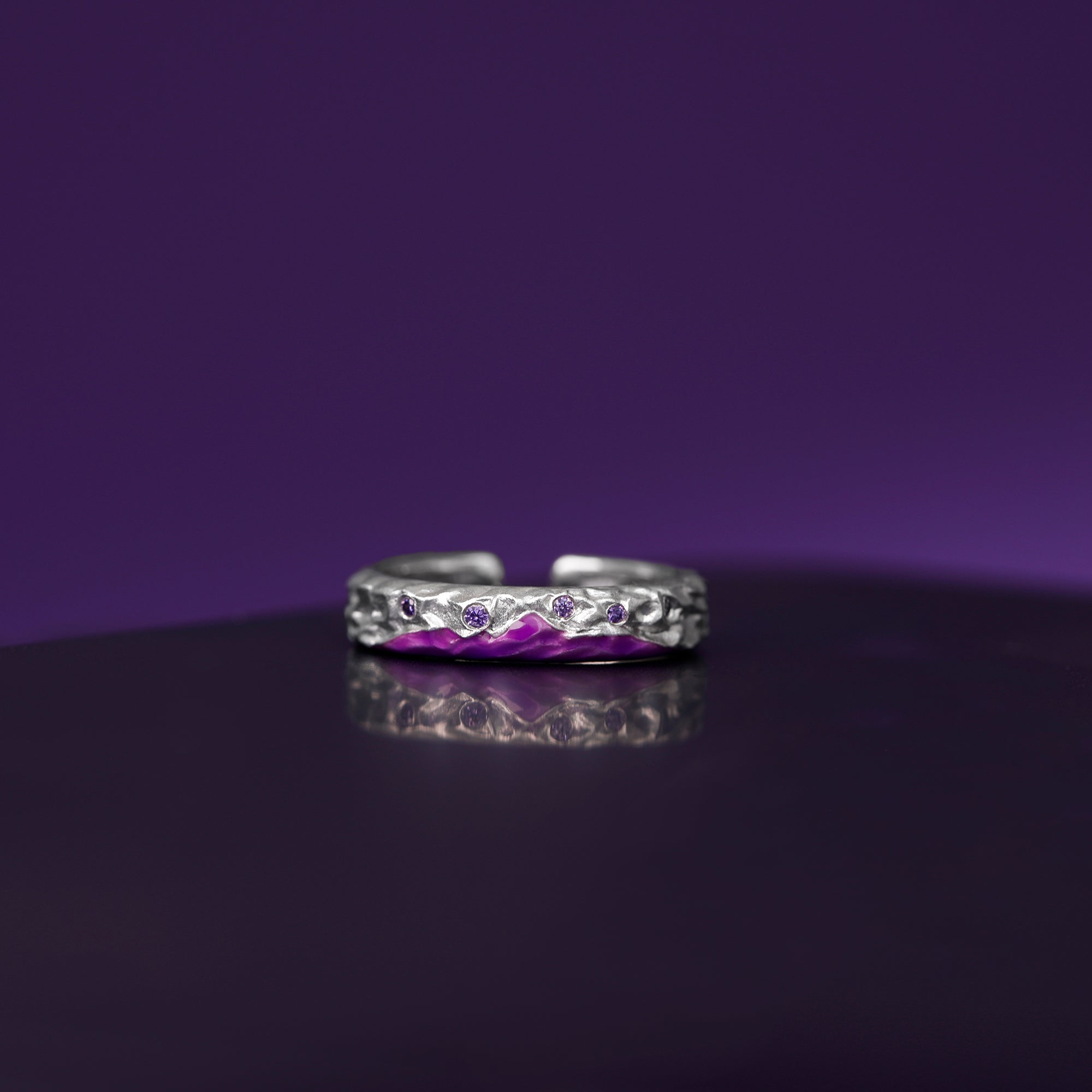 Lovers Couple Ring - Slim